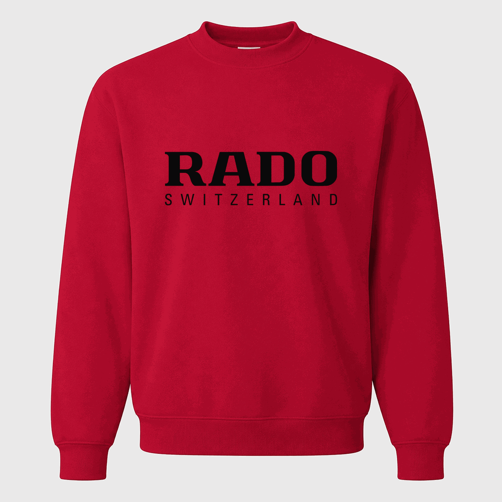 Men's Rado Crewneck Sweatshirt - Red