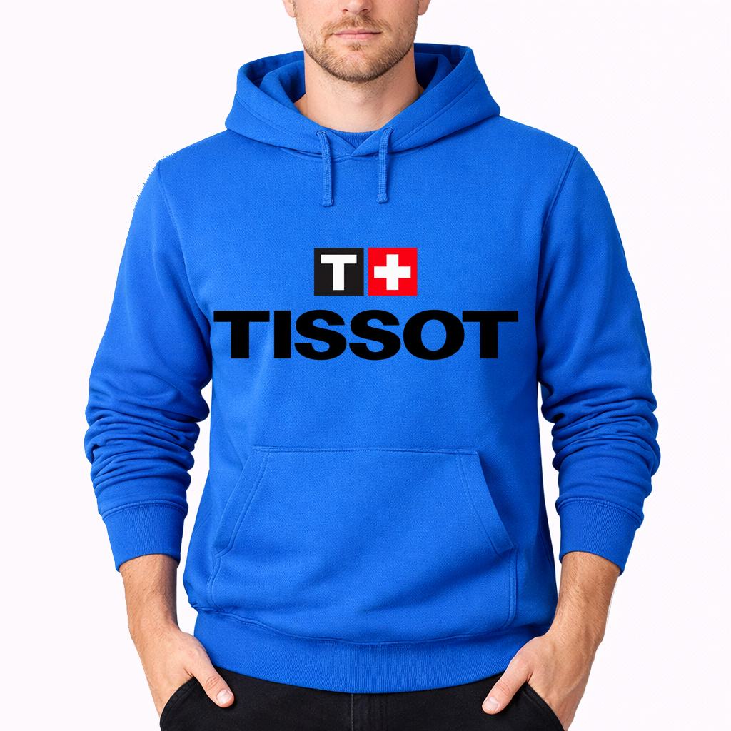 Men's Tissot Pullover Hoodie - Azure