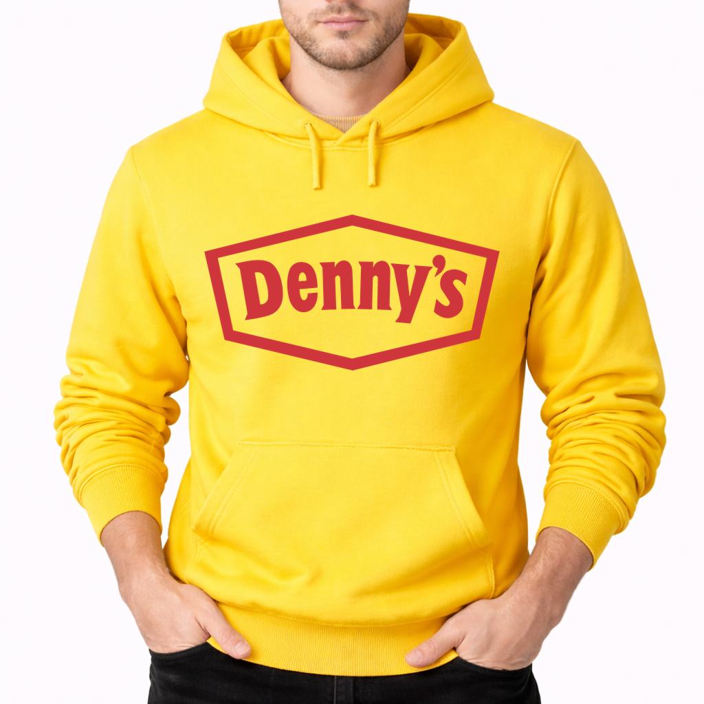 Men's Dennys Pullover Hoodie - Yellow