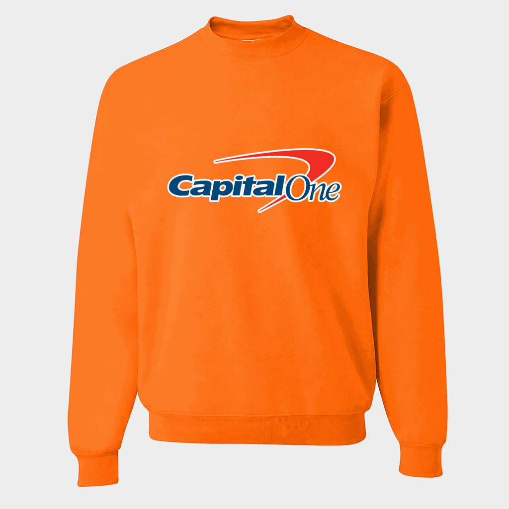 Men's Capital One Crewneck Sweatshirt - Orange