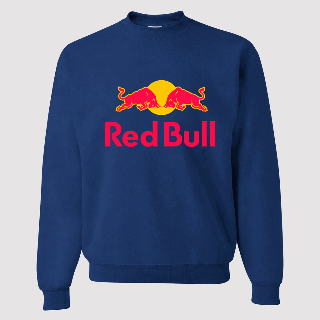 Men's Red Bull Crewneck Sweatshirt - Blue