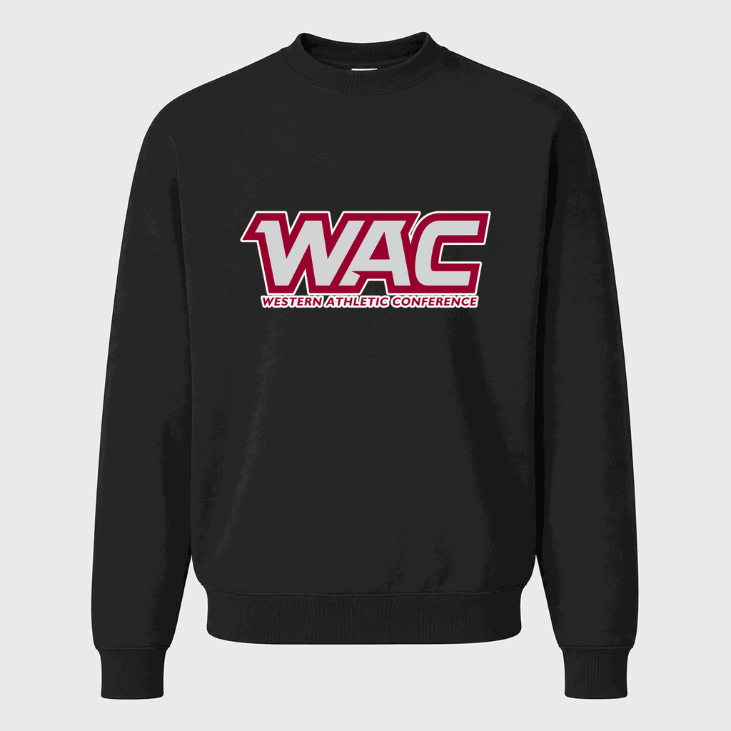 Men's Western Athletic Conference Crewneck Sweatshirt - Black