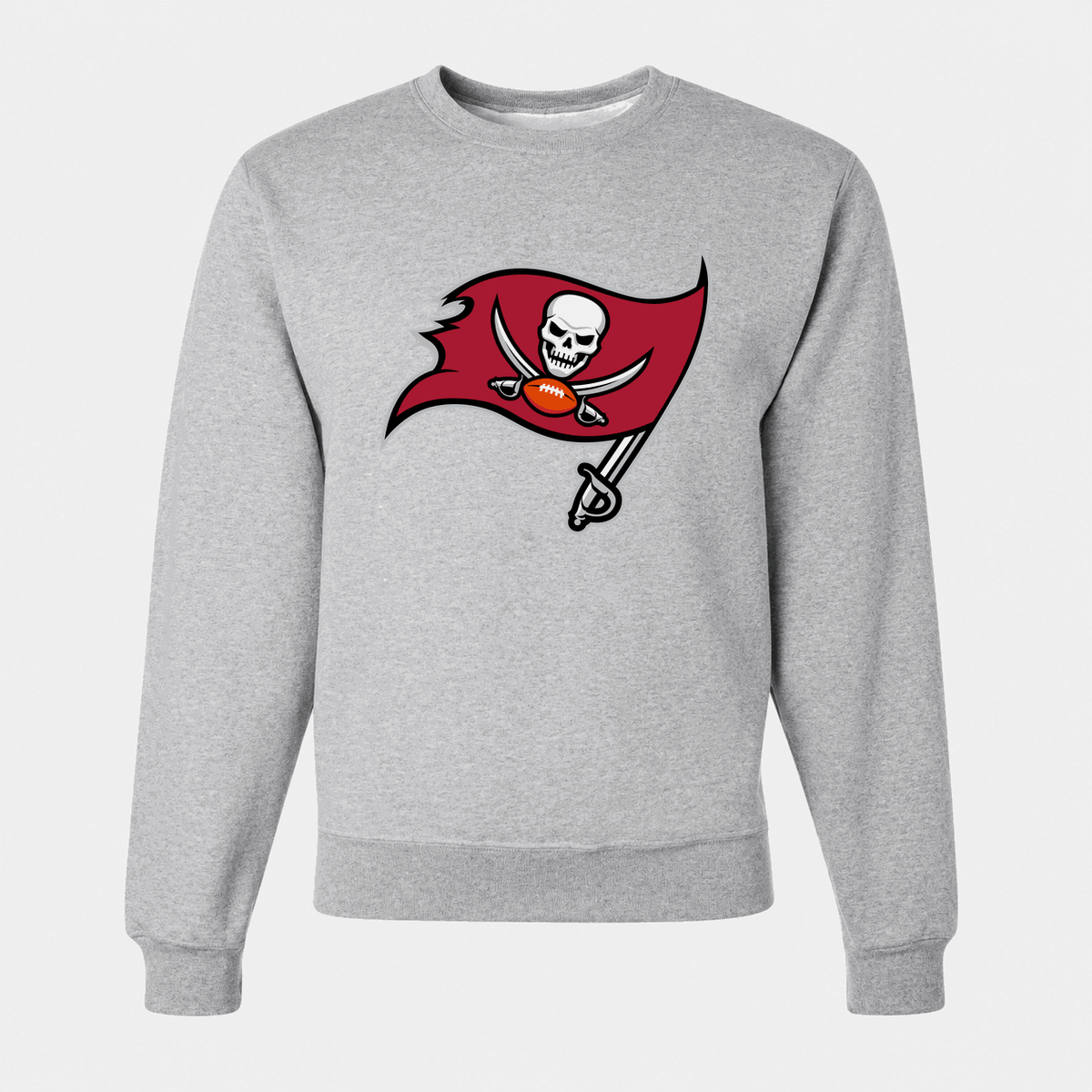 Men's Tampa Bay Buccaneers Crewneck Sweatshirt - Gray