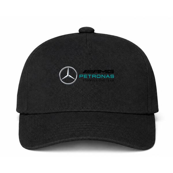 Mercedes AMG Petronas Formula One Team Black Dad Baseball Cap Hat