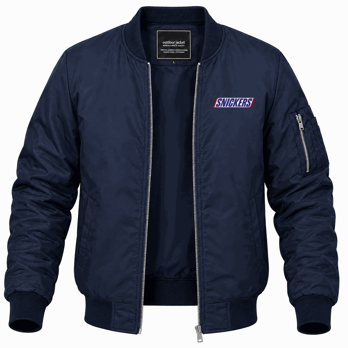 Men's Snickers Lightweight Bomber Jacket - Navy