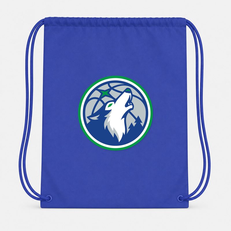 Minnesota Timberwolves Drawstring Bag - Blue