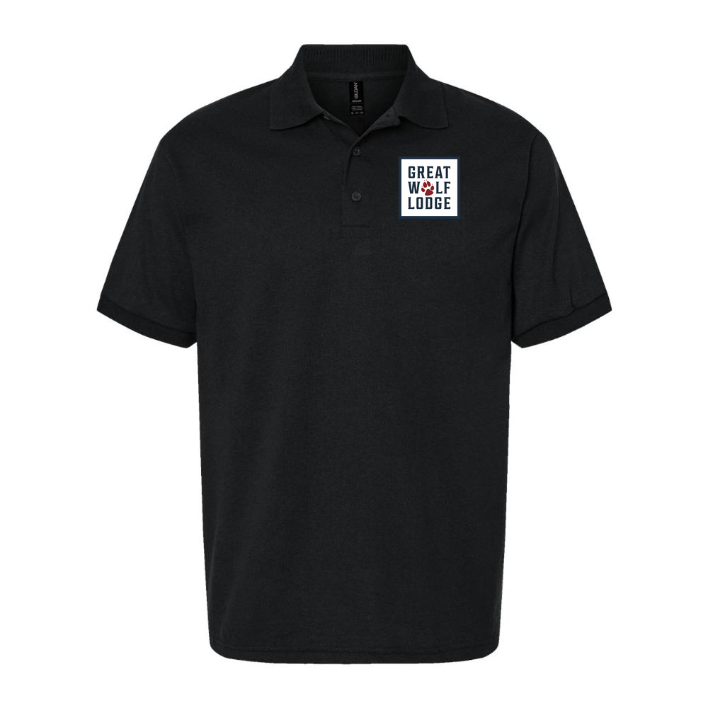 Men's Great Wolf Lodge Dry Blend Polo - Black