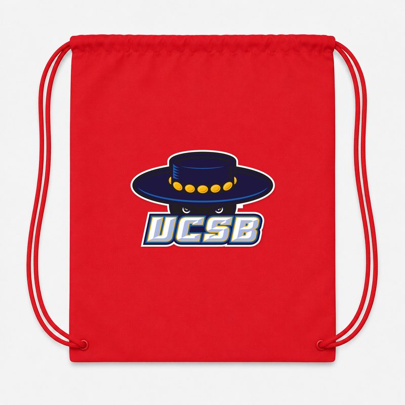 UCSB Gauchos Drawstring Bag - Red