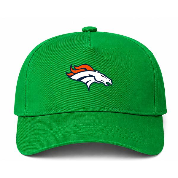 Denver Broncos NFL Logo Green Dad Baseball Cap Hat