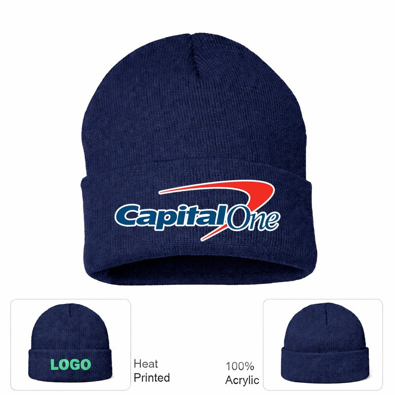 Capital One Navy Beanie Hat