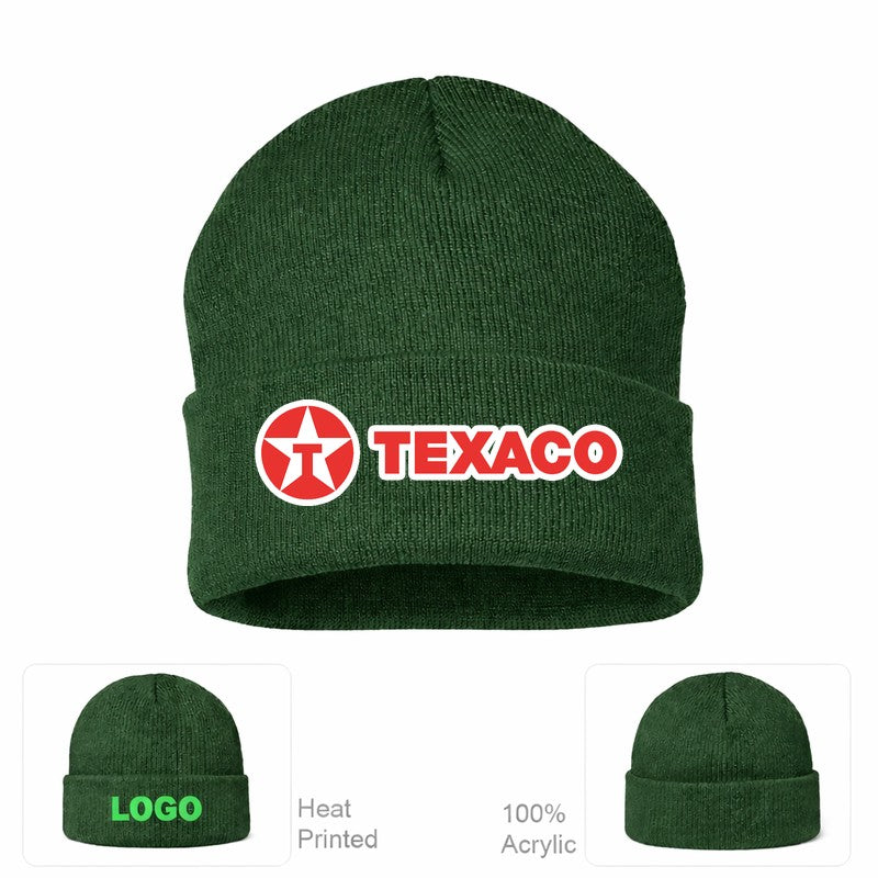 Texaco Forest Green Beanie Hat
