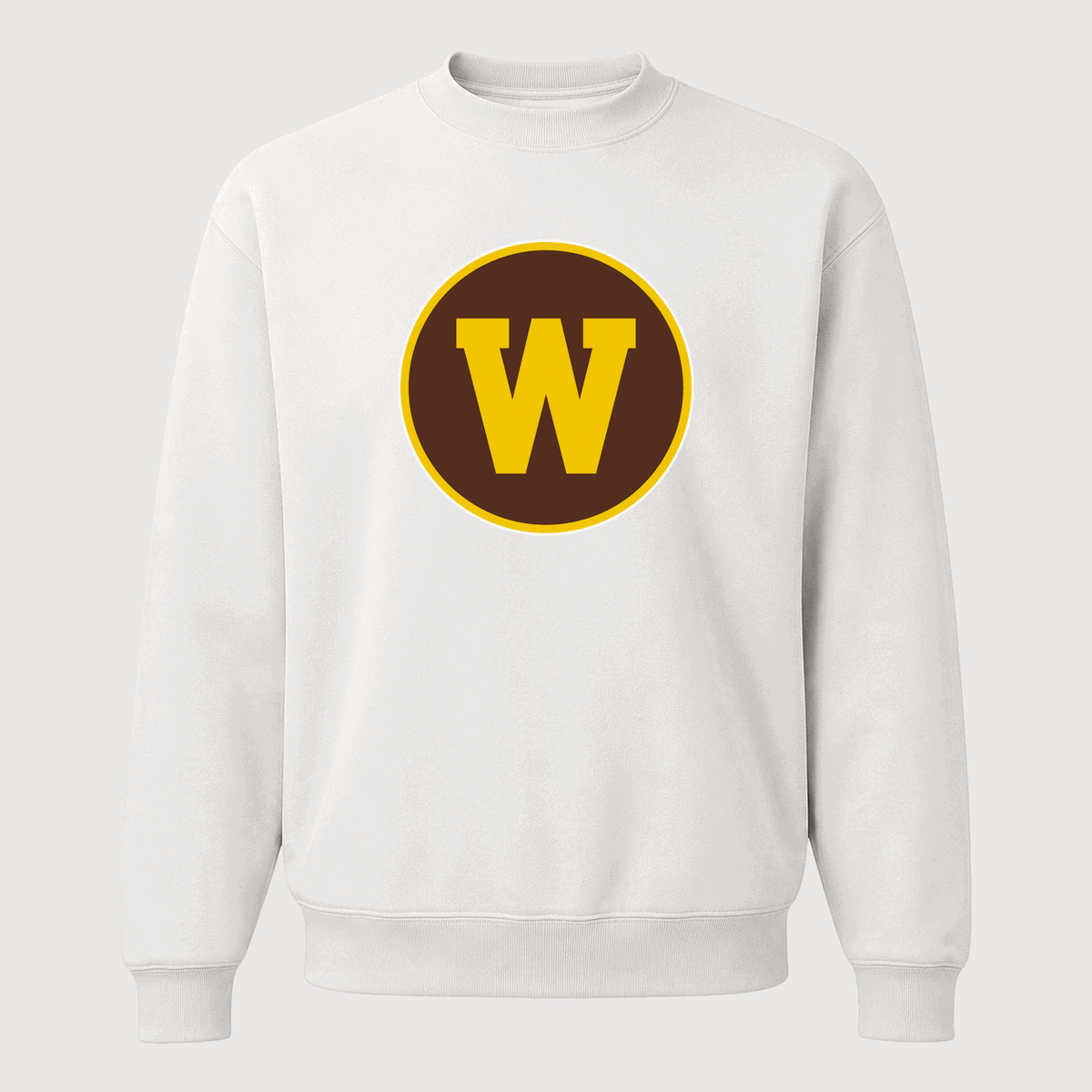 Men's Western Michigan Broncos Crewneck Sweatshirt - White