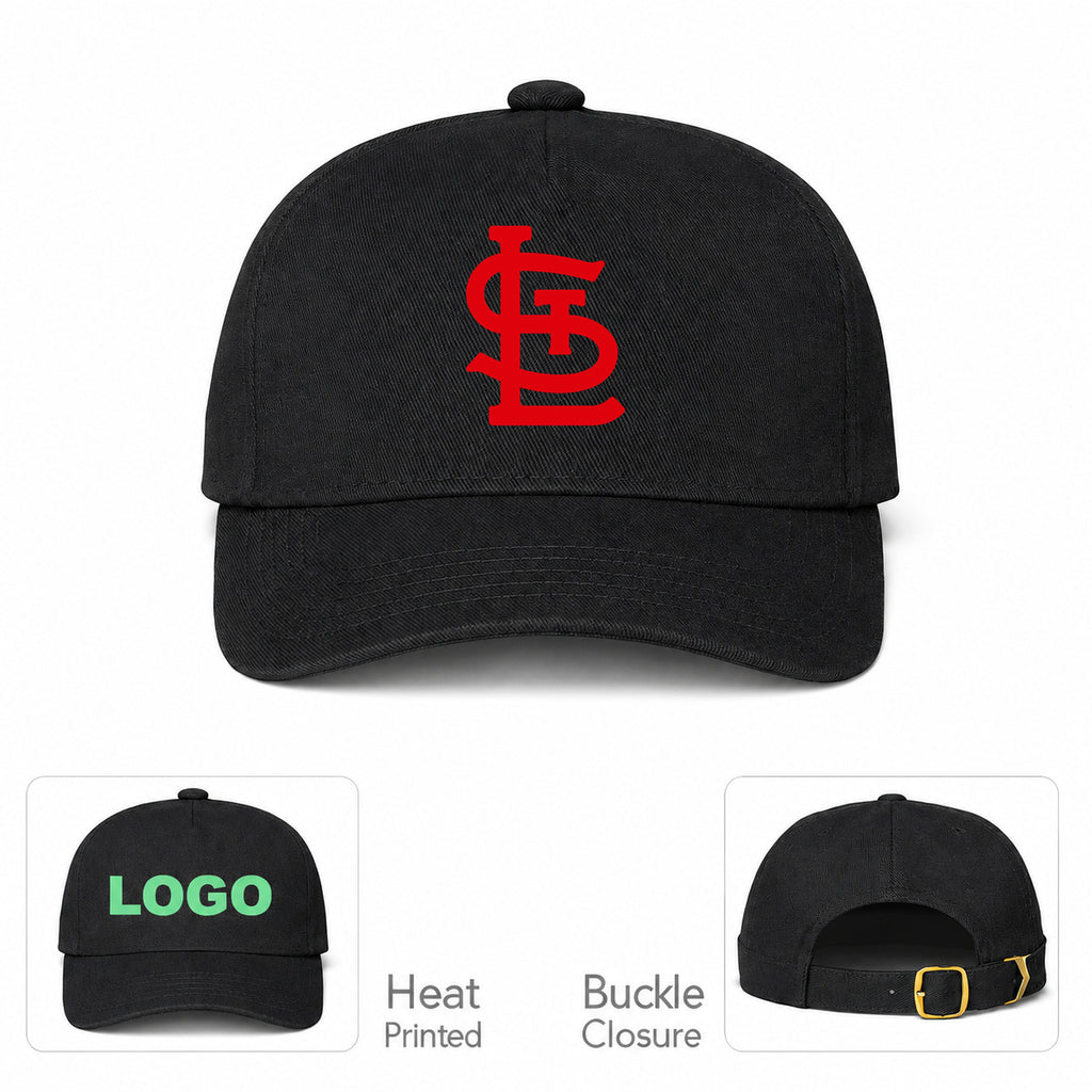 MLB St. Louis Cardinals Baseball Cap Hat - Black