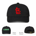 MLB St. Louis Cardinals Baseball Cap Hat - Black