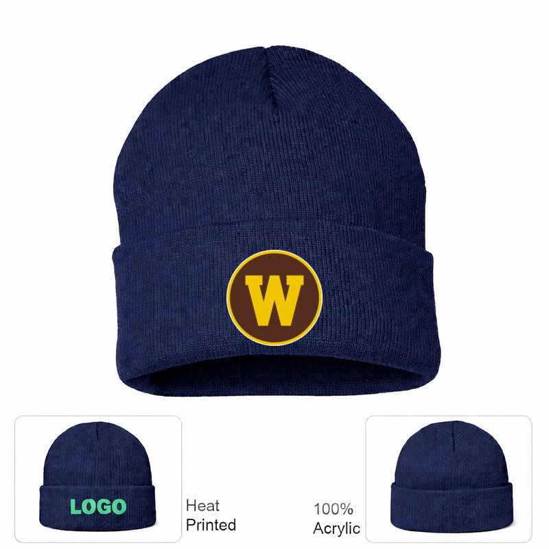 Western Michigan Broncos Navy Beanie Hat