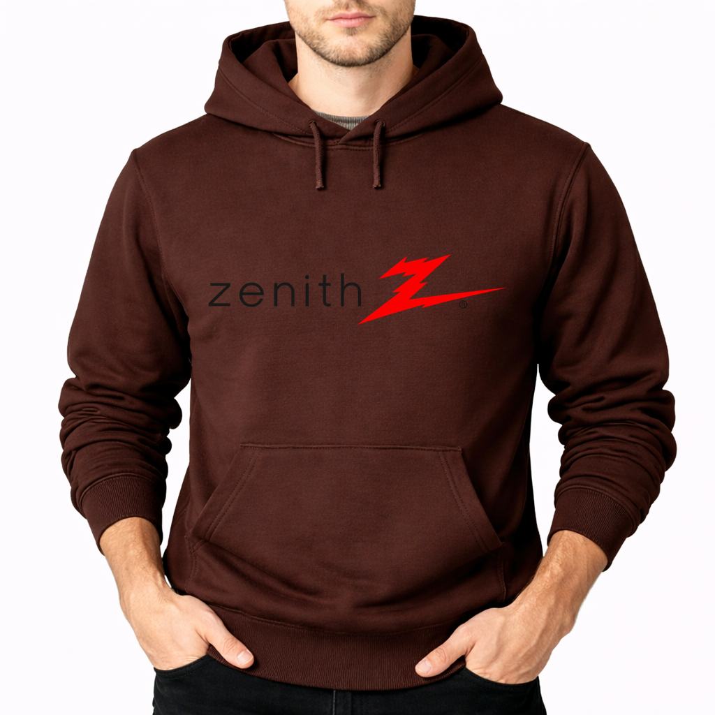 Men's Zenith Pullover Hoodie - Brown