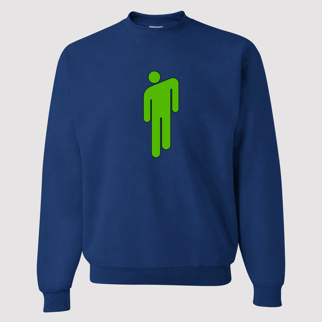 Men's Billie Eilish Crewneck Sweatshirt - Blue
