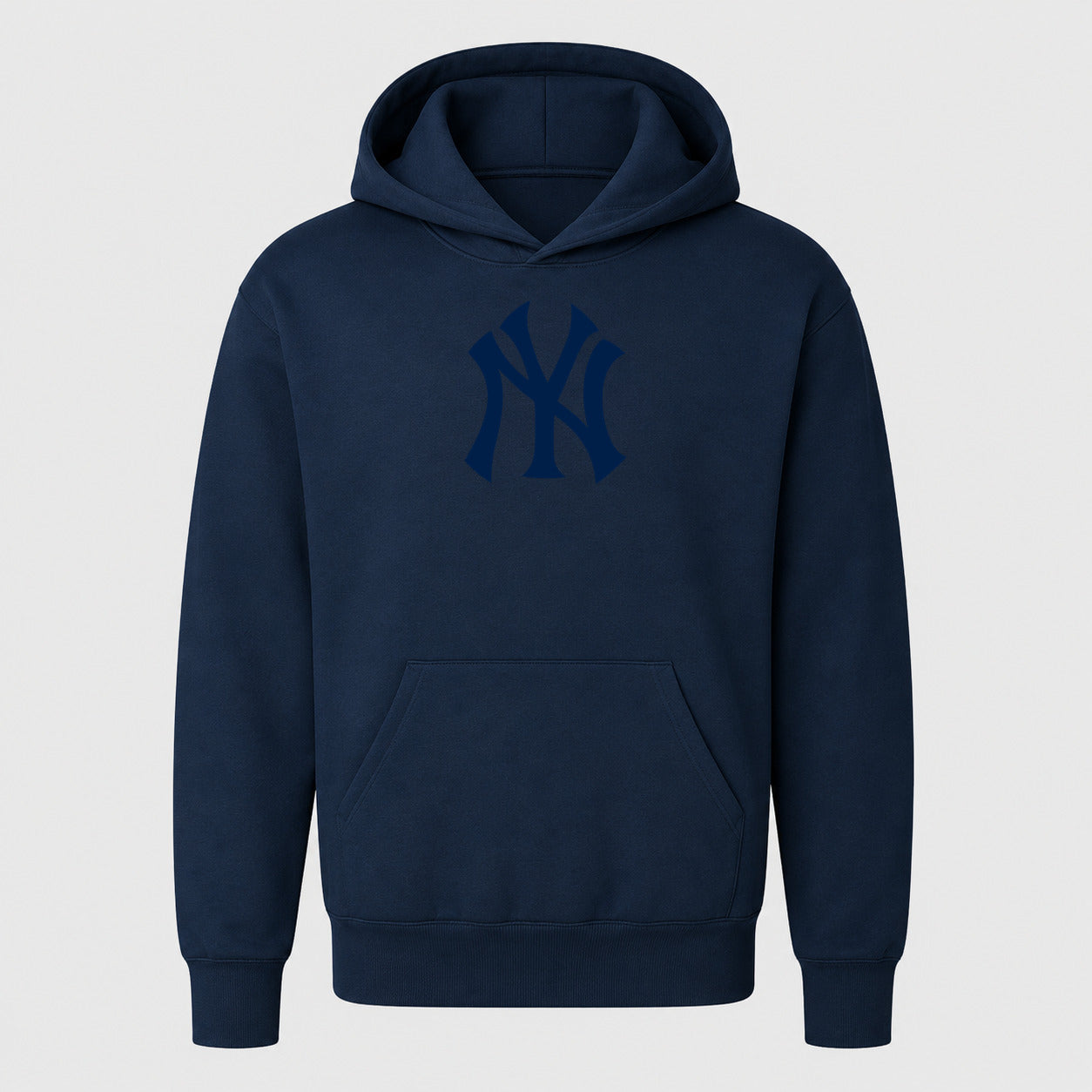 Youth New York Yankees Pullover Hoodie - Navy