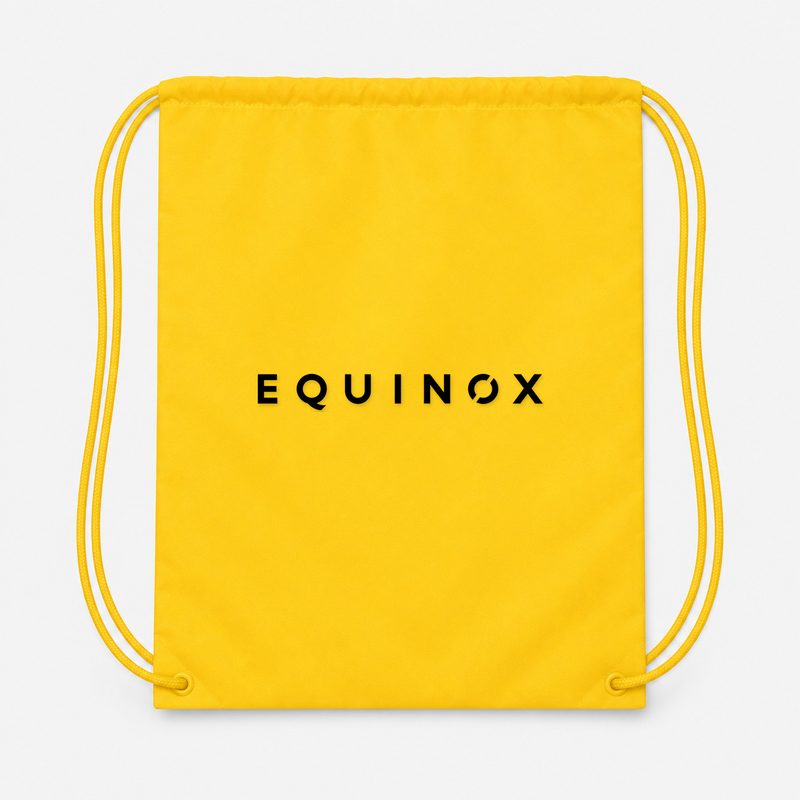 Equinox Drawstring Bag - Yellow