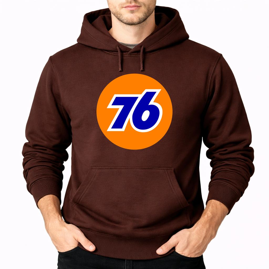 Men's 76 Pullover Hoodie - Brown