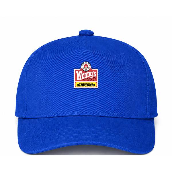 Wendy's Logo Blue Dad Baseball Cap Hat