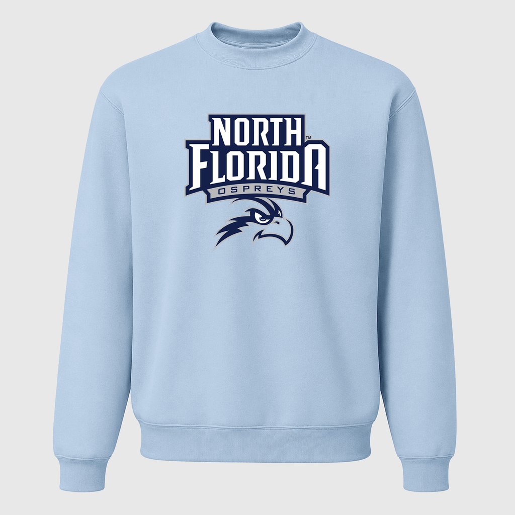 Men's UNF Ospreys Crewneck Sweatshirt - Sky Blue