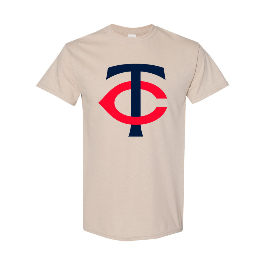 Men's Minnesota Twins Cotton T-Shirt - Tan
