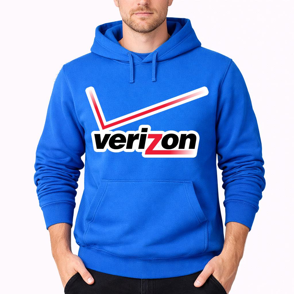Men's Verizon Wireless Pullover Hoodie - Azure
