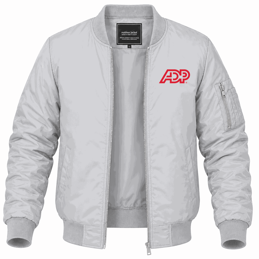 Men's ADP Lightweight Bomber Jacket - Gray