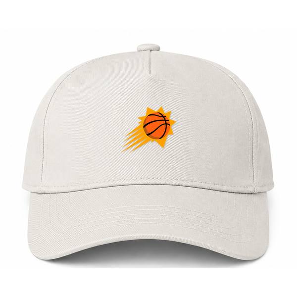 Phoenix Suns NBA Logo Beige Dad Baseball Cap Hat