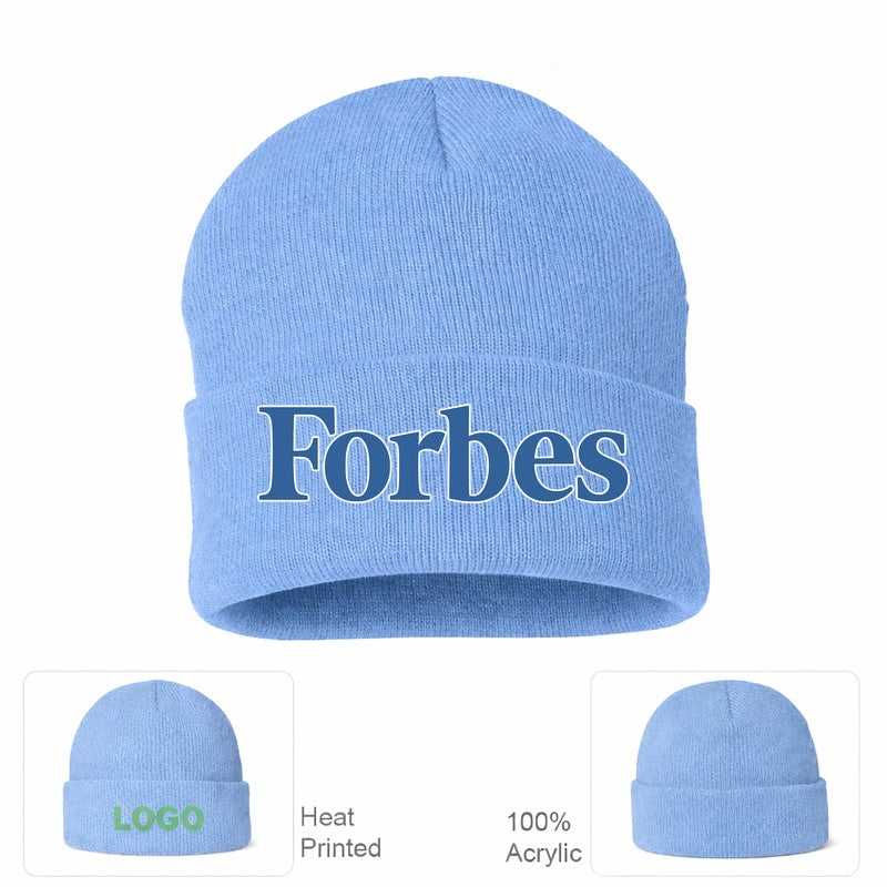 Forbes Sky Blue Beanie Hat