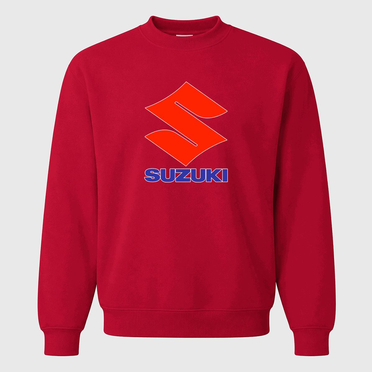 Men's Suzuki Crewneck Sweatshirt - Red