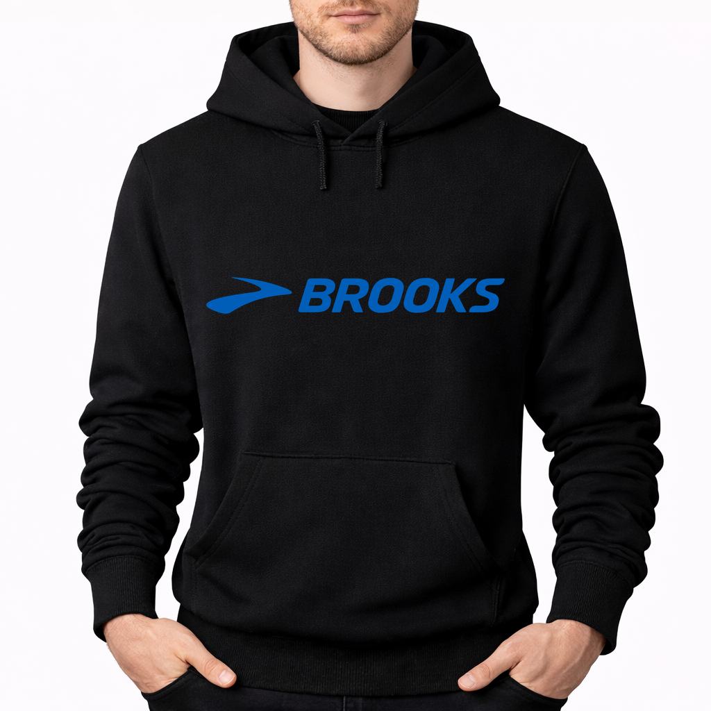 Men's Brooks Pullover Hoodie - Black
