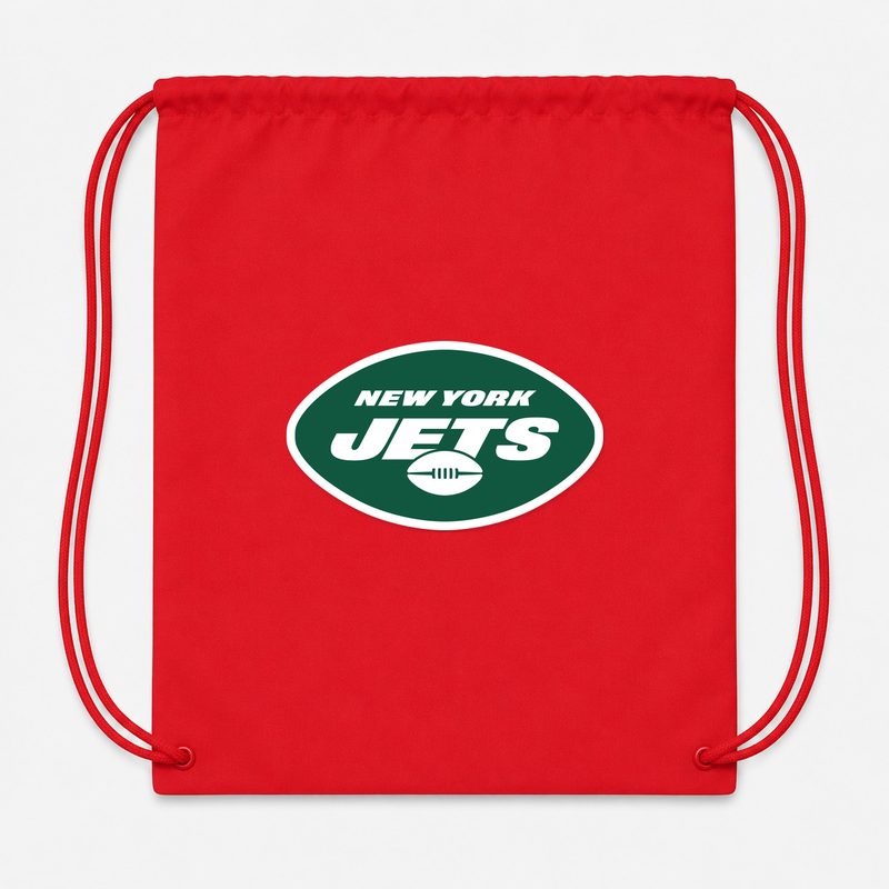 New York Jets Drawstring Bag - Red
