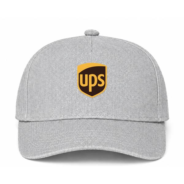 UPS Logo Gray Dad Baseball Cap Hat