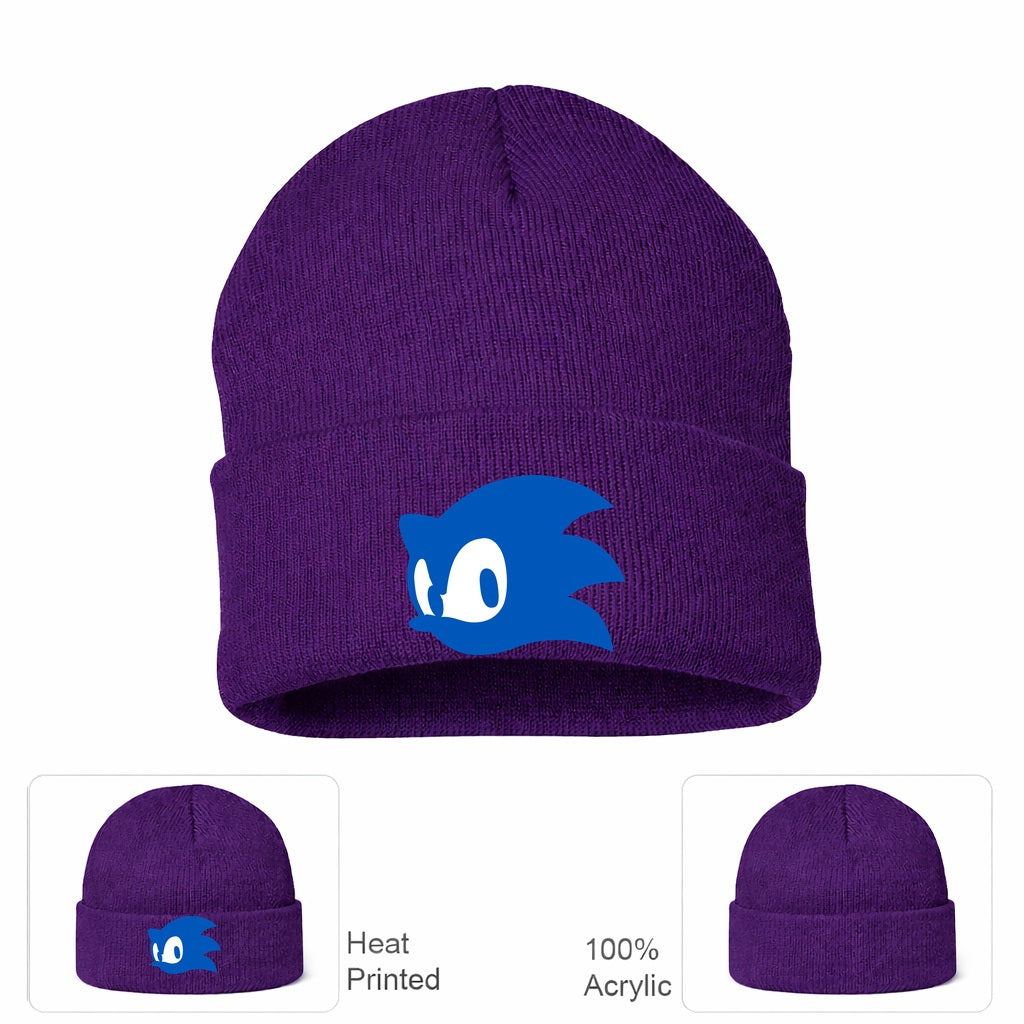Sonic the Hedgehog Beanie Hat - Purple