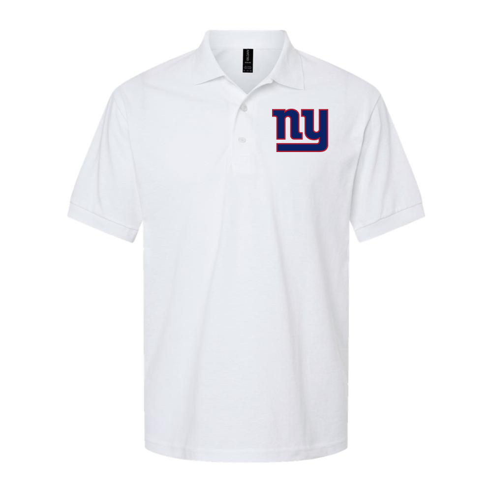 Men's New York Giants Dry Blend Polo - White