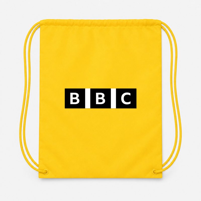 Bbc Drawstring Bag - Yellow