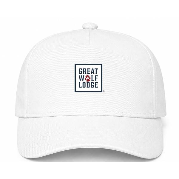 Great Wolf Lodge Logo White Dad Baseball Cap Hat