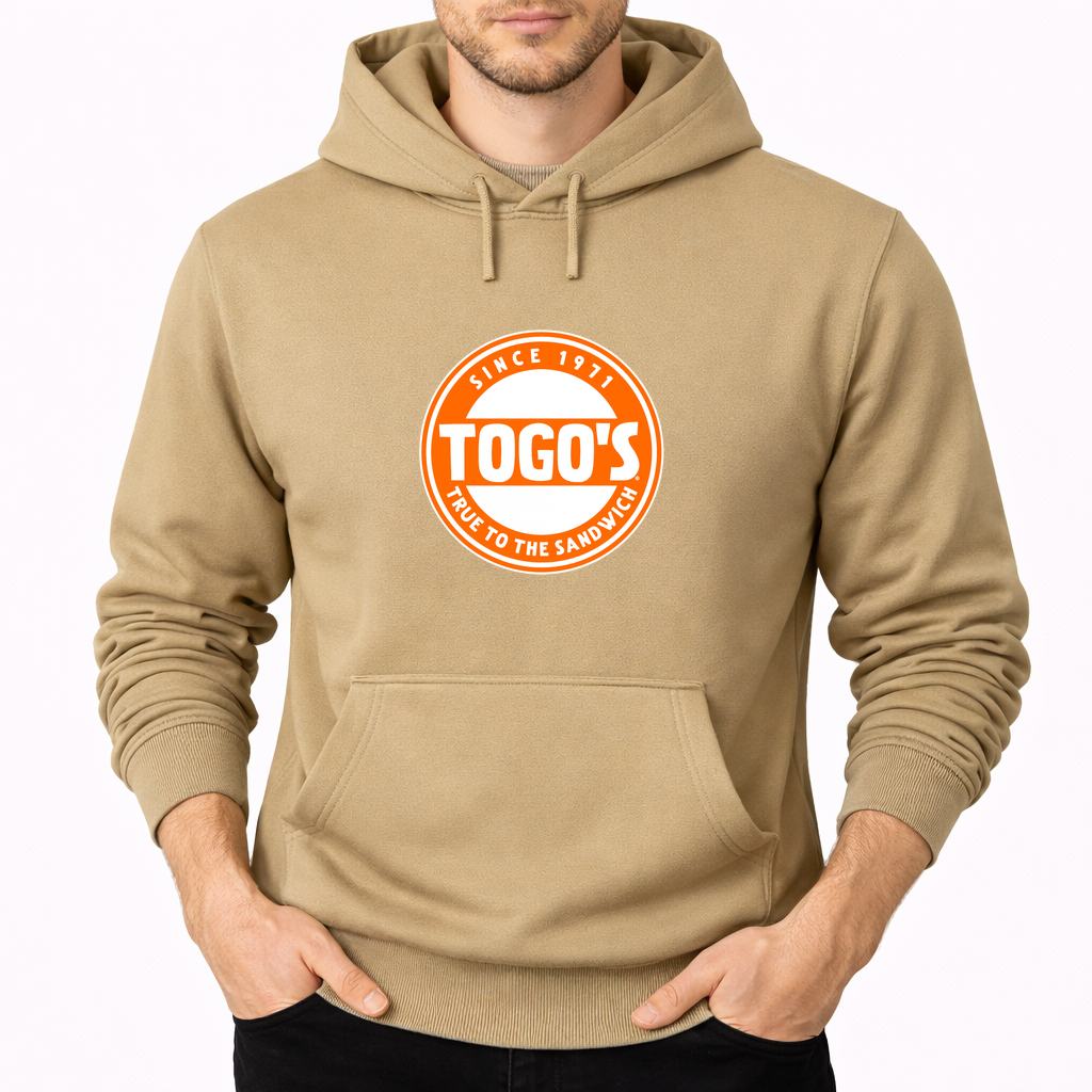 Men's Togo's Pullover Hoodie - Tan