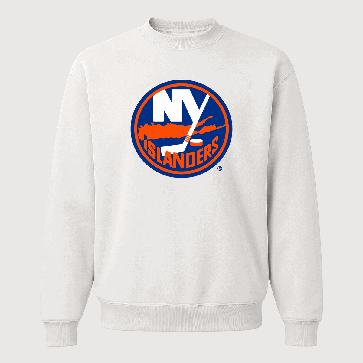 Men's New York Islanders Crewneck Sweatshirt - White