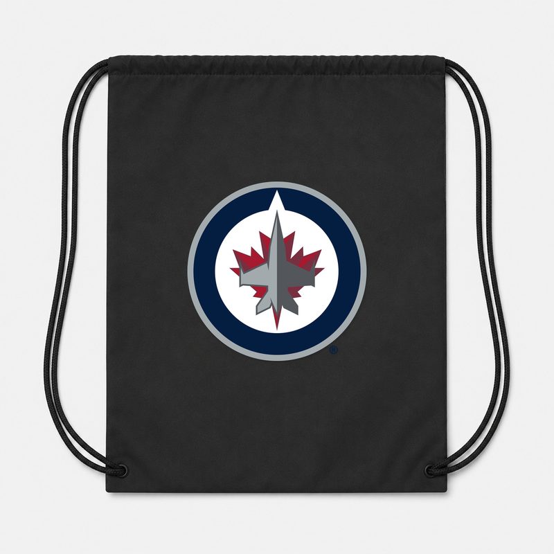 Winnipeg Jets Drawstring Bag - Black
