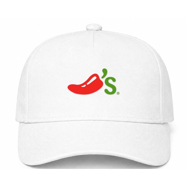 Chili's Logo White Dad Baseball Cap Hat