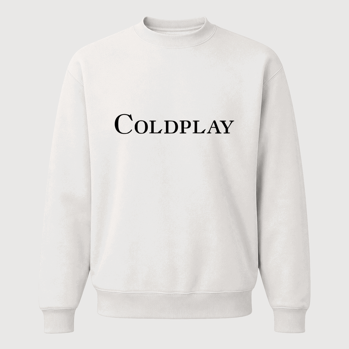 Men's Coldplay Crewneck Sweatshirt - White