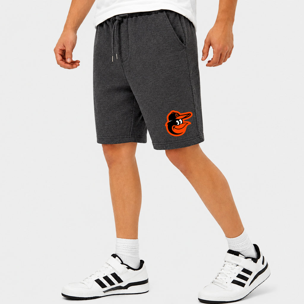 Men's Baltimore Orioles Cotton Shorts - Charcoal