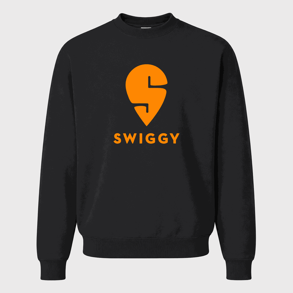 Men's Swiggy Crewneck Sweatshirt - Black