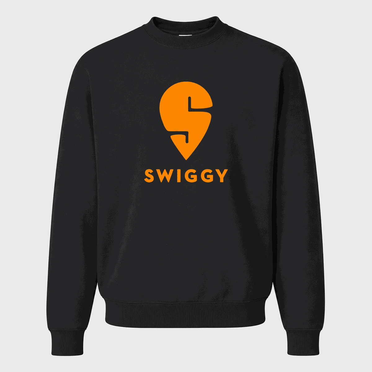 Men's Swiggy Crewneck Sweatshirt - Black