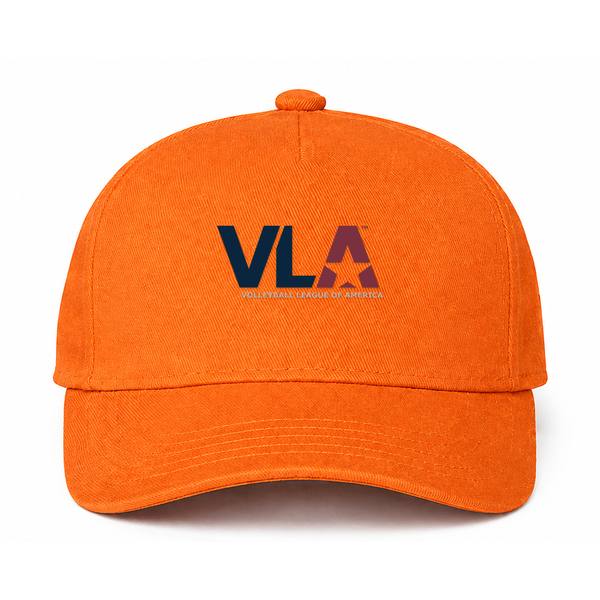 American Volleyball League Logo Orange Dad Baseball Cap Hat