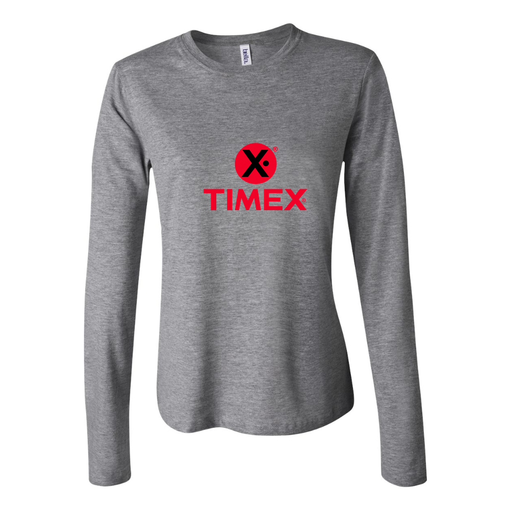 Women's Timex Long Sleeve T-Shirt - Gray