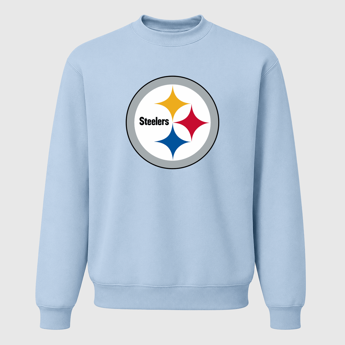 Men's Pittsburgh Steelers Crewneck Sweatshirt - Sky Blue